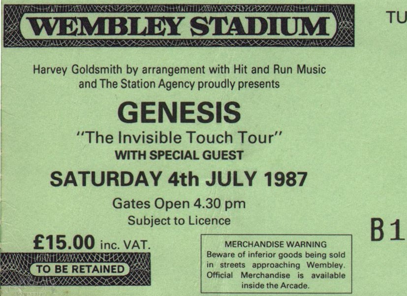Genesis vo Wembley