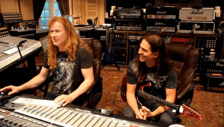 Dave Mustaine začal nahrávať vokály pre nový album